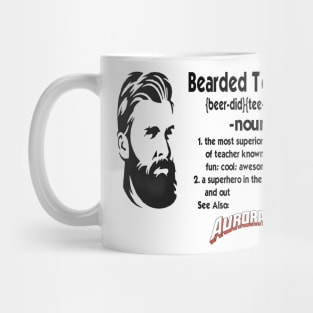 Bearded Teacher Definition Mug